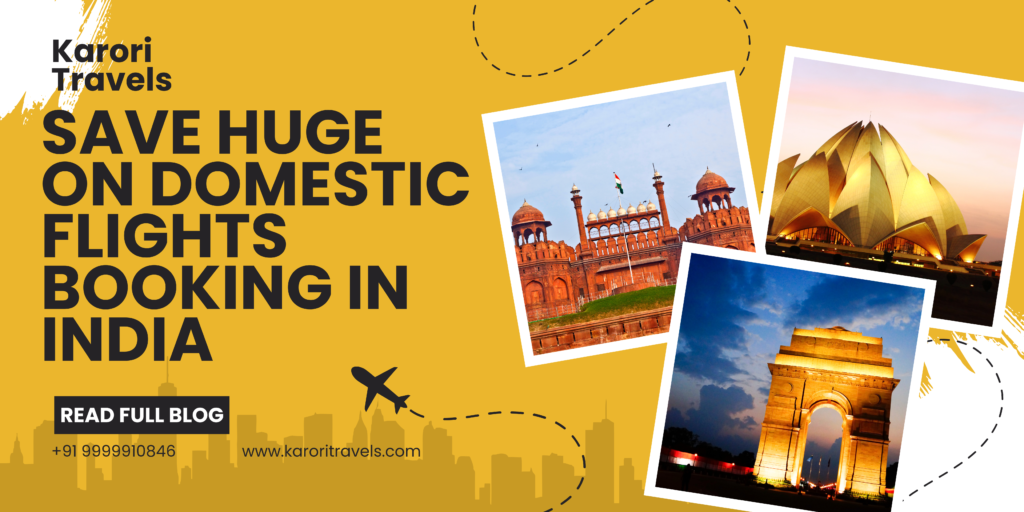 BOOK DOMESTIC FLIGHT TICKETS IN INDIA